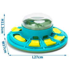 Nobleza interaktívne Puzzle pre pomalé kŕmenie 27 x 27 x 11,3 cm zelené